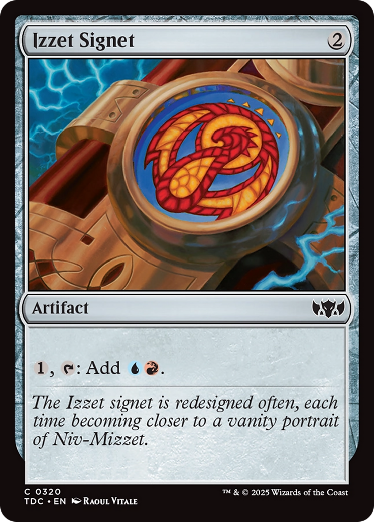 Izzet Signet [Tarkir: Dragonstorm Commander] | Devastation Store