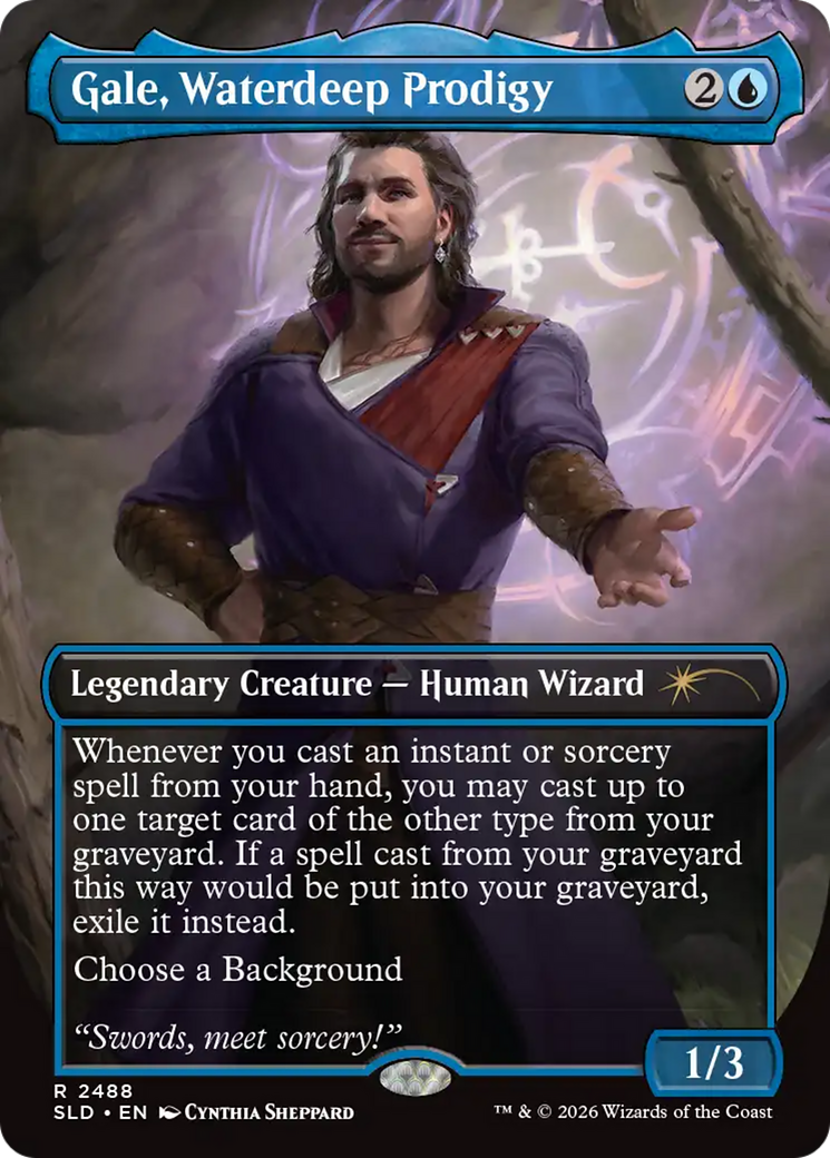 Gale, Waterdeep Prodigy [Secret Lair Drop Series] | Devastation Store