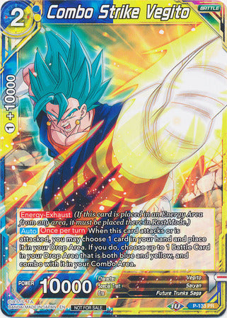 Combo Strike Vegito (Shop Tournament: Assault of Saiyans) (P-133) [Promotion Cards] | Devastation Store