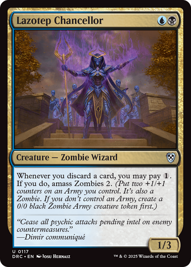 Lazotep Chancellor [Aetherdrift Commander] | Devastation Store