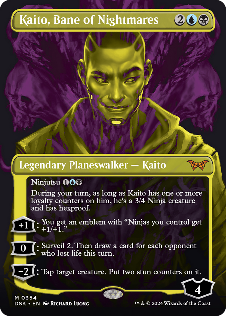 Kaito, Bane of Nightmares (Showcase) [Duskmourn: House of Horror] | Devastation Store