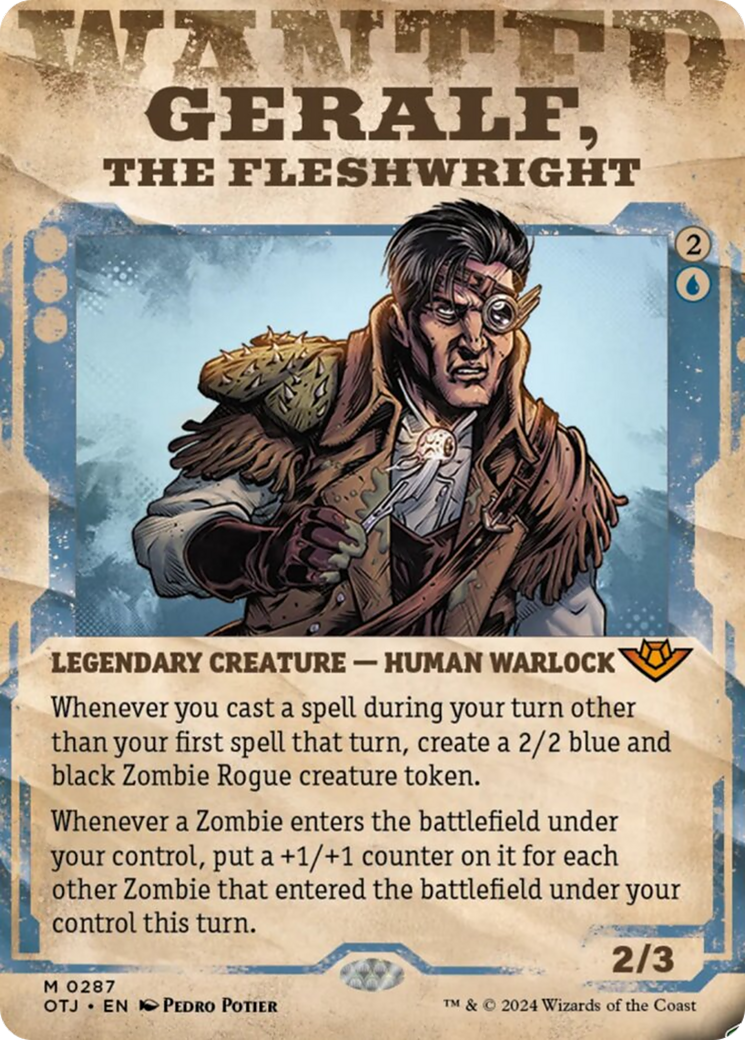 Geralf, the Fleshwright (Showcase) [Outlaws of Thunder Junction] | Devastation Store