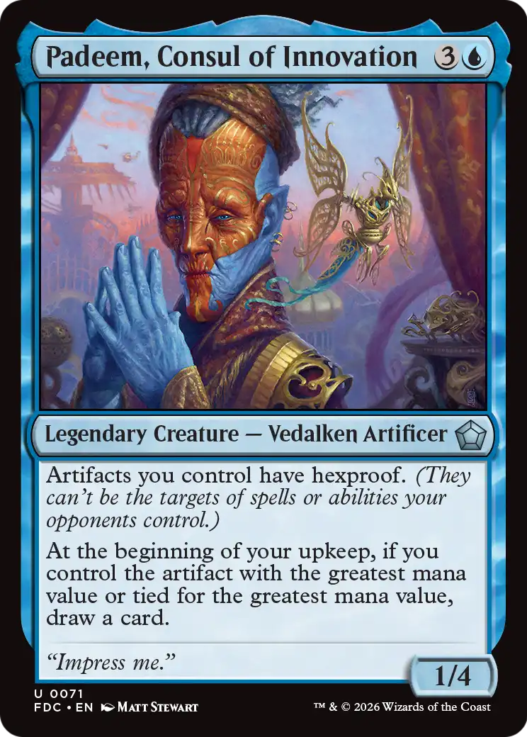 Padeem, Consul of Innovation [Foundations Commander] | Devastation Store