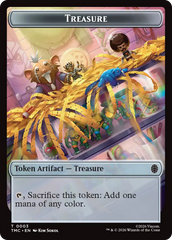 Treasure // Copy Double-Sided Token [Teenage Mutant Ninja Turtles Commander Tokens] | Devastation Store