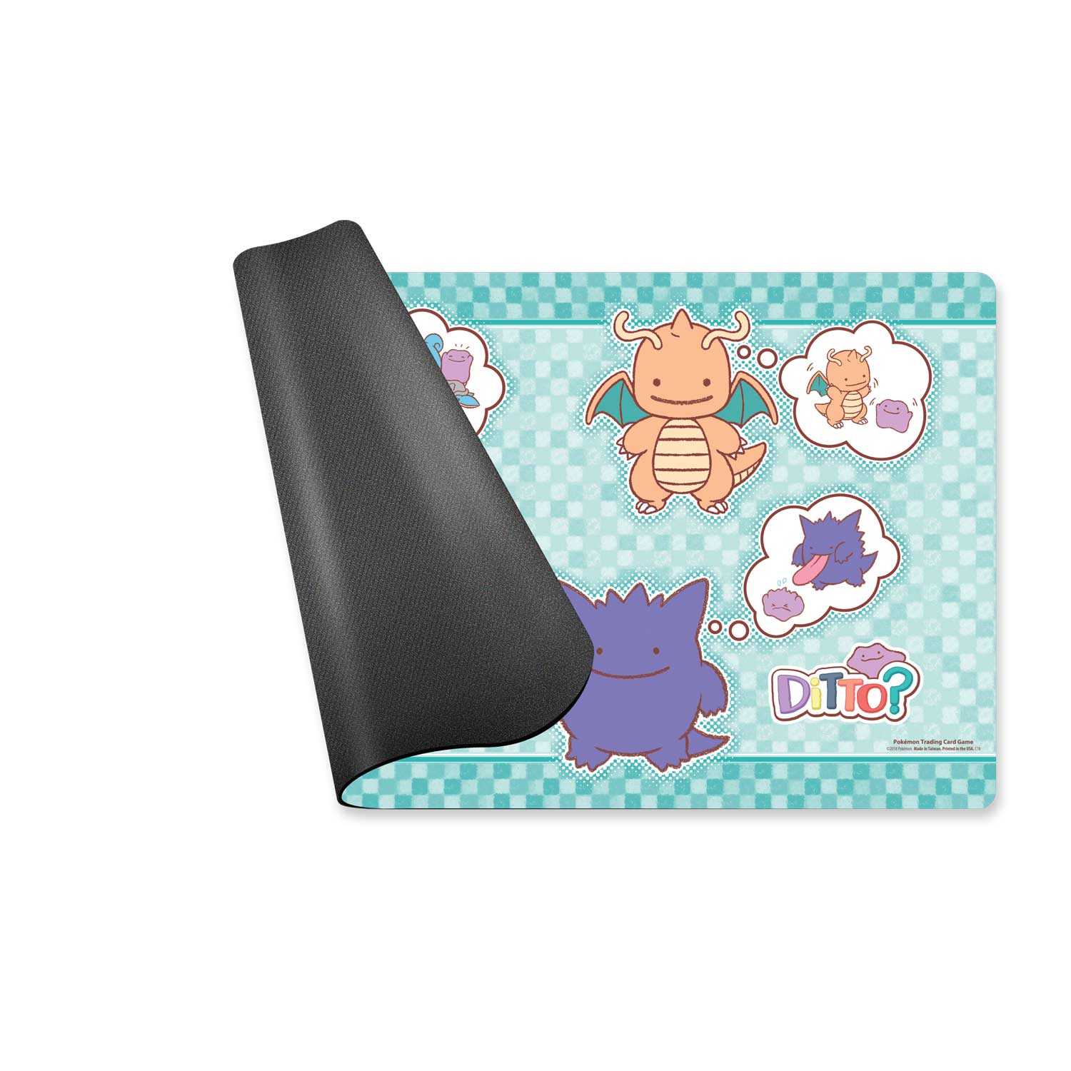 Playmat - Ditto? (Lapras, Dragonite, Magikarp, and Gengar) | Devastation Store