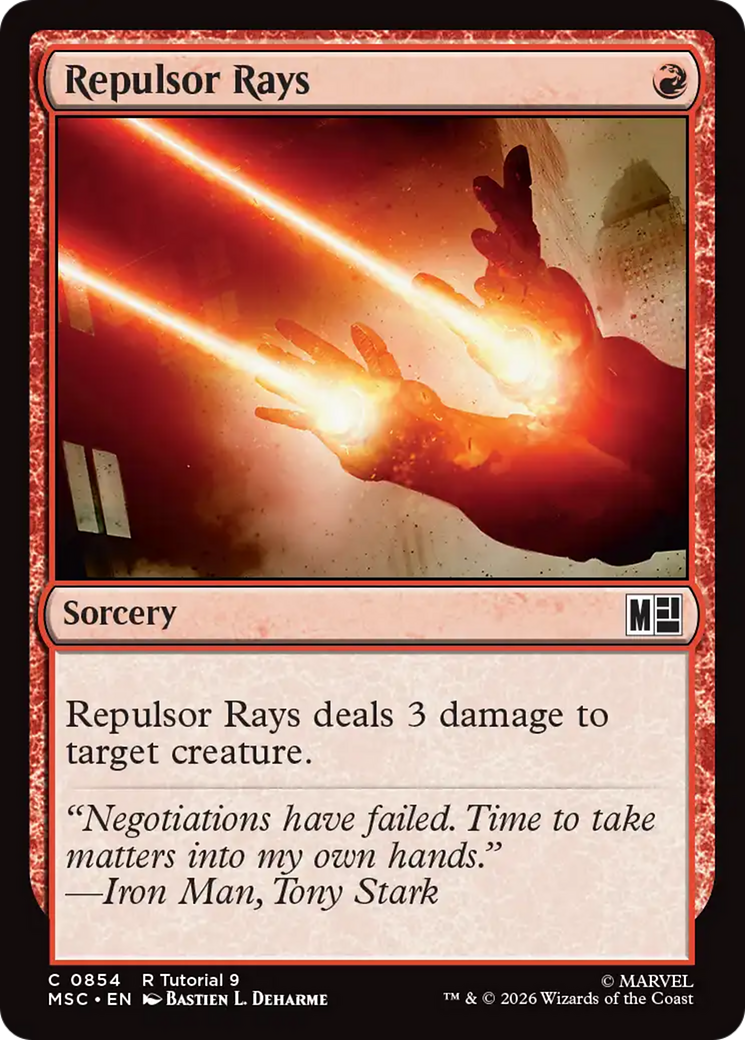 Repulsor Rays [Marvel Super Heroes Commander] | Devastation Store