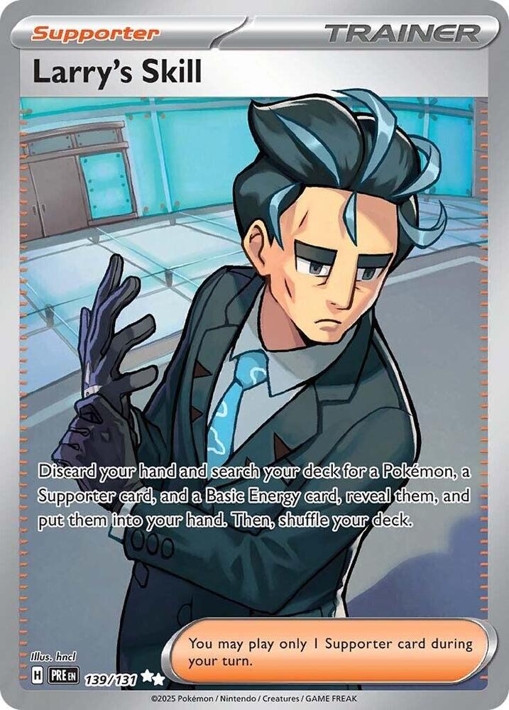 Larry's Skill (139/131) [Scarlet & Violet: Prismatic Evolutions] | Devastation Store