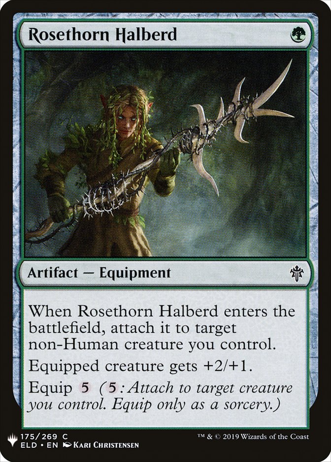 Rosethorn Halberd [Mystery Booster] | Devastation Store