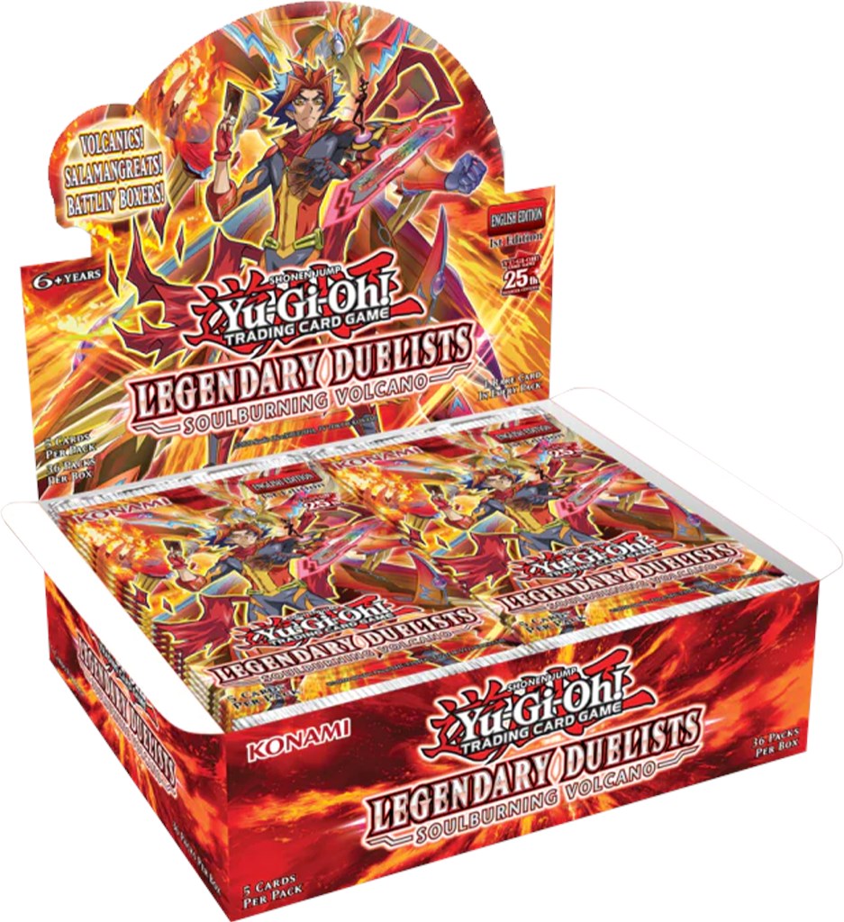 Legendary Duelists: Soulburning Volcano - Booster Box (1st Edition) | Devastation Store