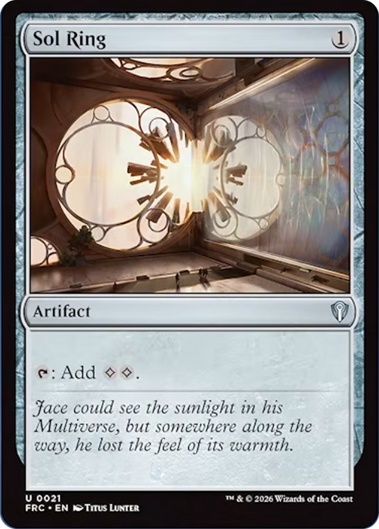 Sol Ring [Reality Fracture Commander] | Devastation Store