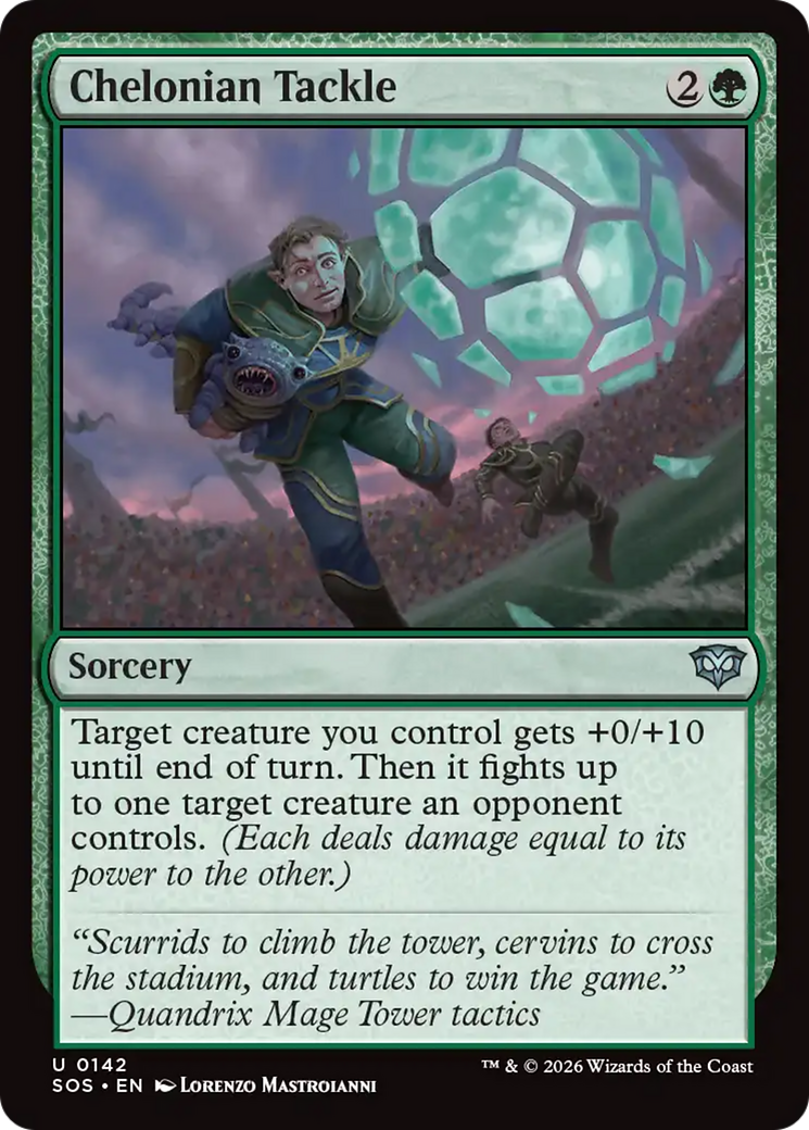 Chelonian Tackle [Secrets of Strixhaven] | Devastation Store