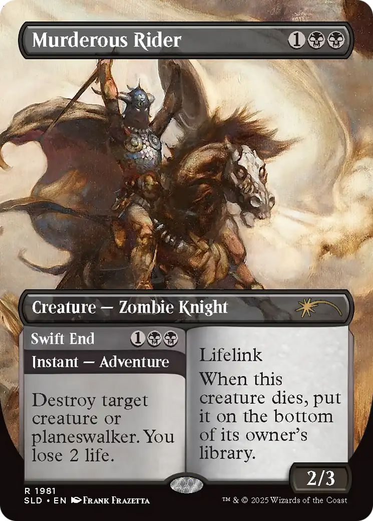 Murderous Rider (1981) [Secret Lair Drop Series] | Devastation Store