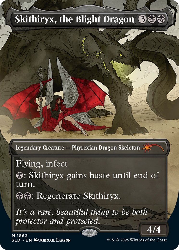 Skithiryx, the Blight Dragon (Rainbow Foil) [Secret Lair Drop Series] | Devastation Store