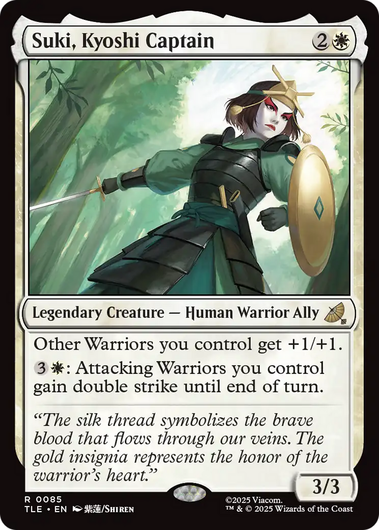 Suki, Kyoshi Captain [Avatar: The Last Airbender: Eternal-Legal] | Devastation Store