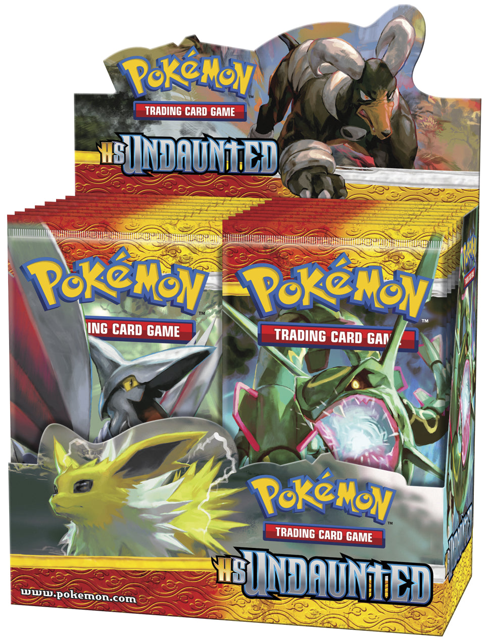 HeartGold & SoulSilver: Undaunted - Booster Box | Devastation Store