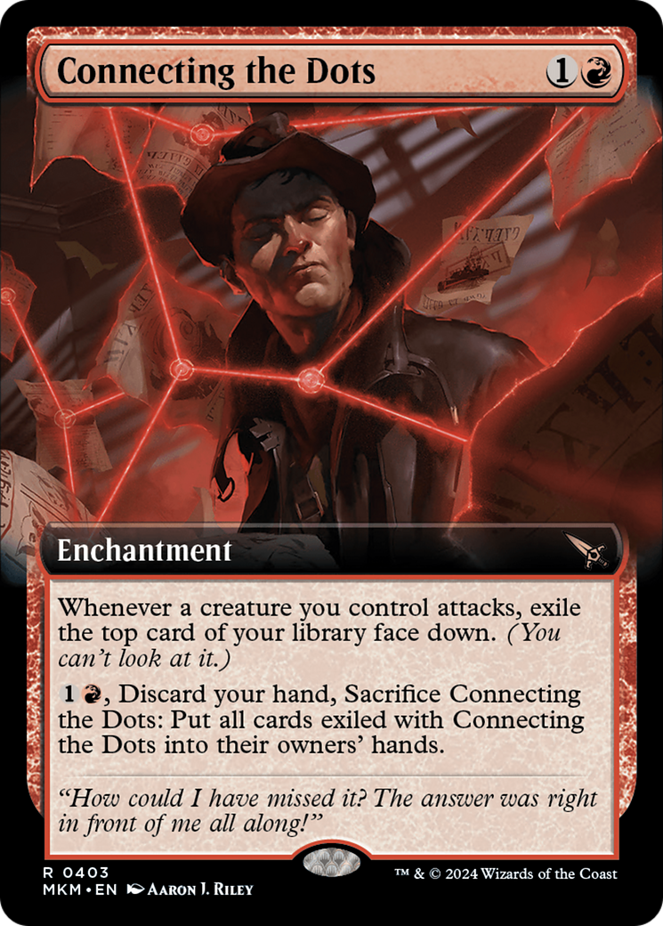 Connecting the Dots (Extended Art) [Murders at Karlov Manor] | Devastation Store