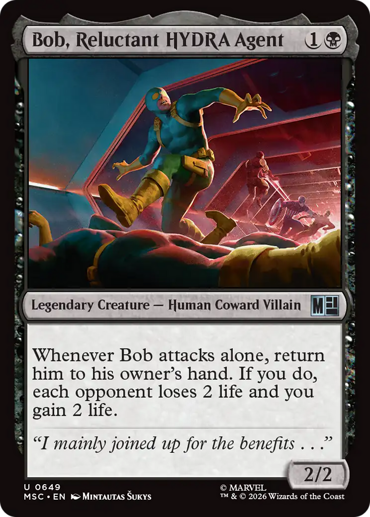 Bob, Reluctant HYDRA Agent [Marvel Super Heroes Commander] | Devastation Store