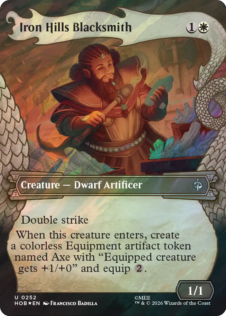 Iron Hills Blacksmith (Showcase) (Surge Foil) [The Hobbit] | Devastation Store