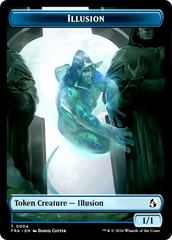 Illusion // Jace Double-Sided Token [Reality Fracture Tokens] | Devastation Store