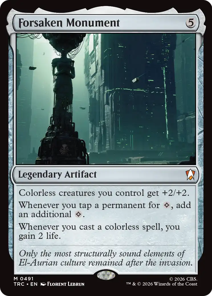 Forsaken Monument (Surge Foil) [Star Trek Commander] | Devastation Store