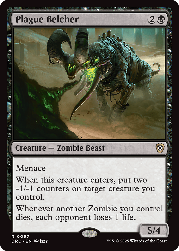 Plague Belcher [Aetherdrift Commander] | Devastation Store