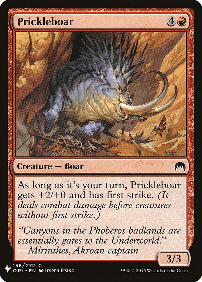 Prickleboar [Mystery Booster] | Devastation Store