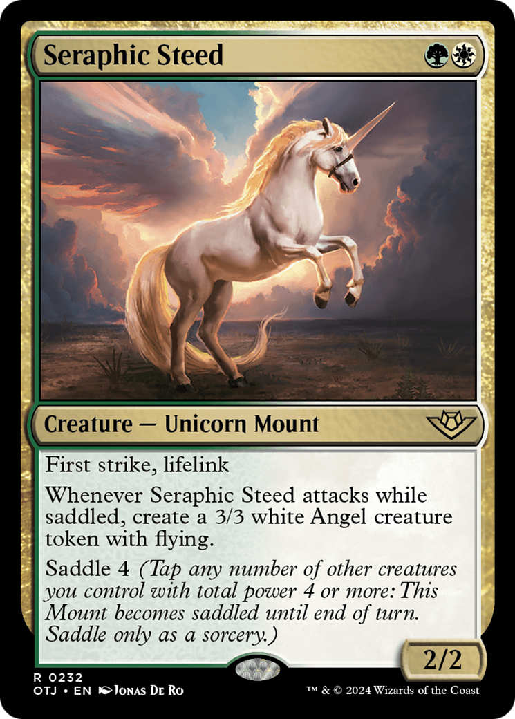 Seraphic Steed [Outlaws of Thunder Junction] | Devastation Store