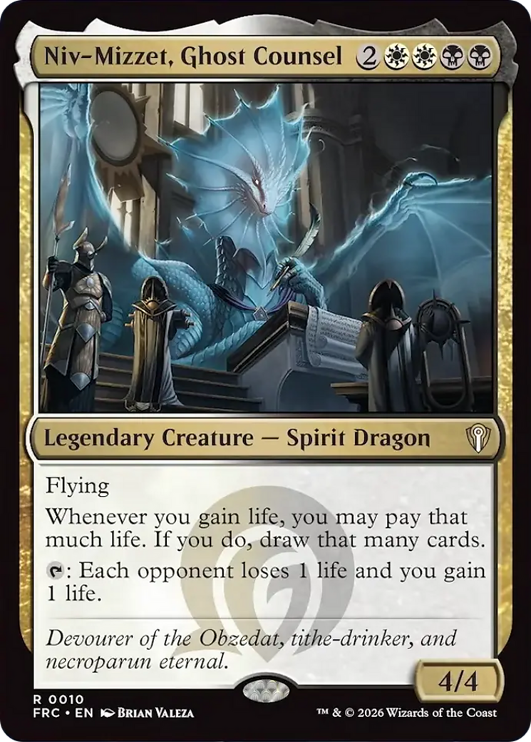 Niv-Mizzet, Ghost Counsel [Reality Fracture Commander] | Devastation Store