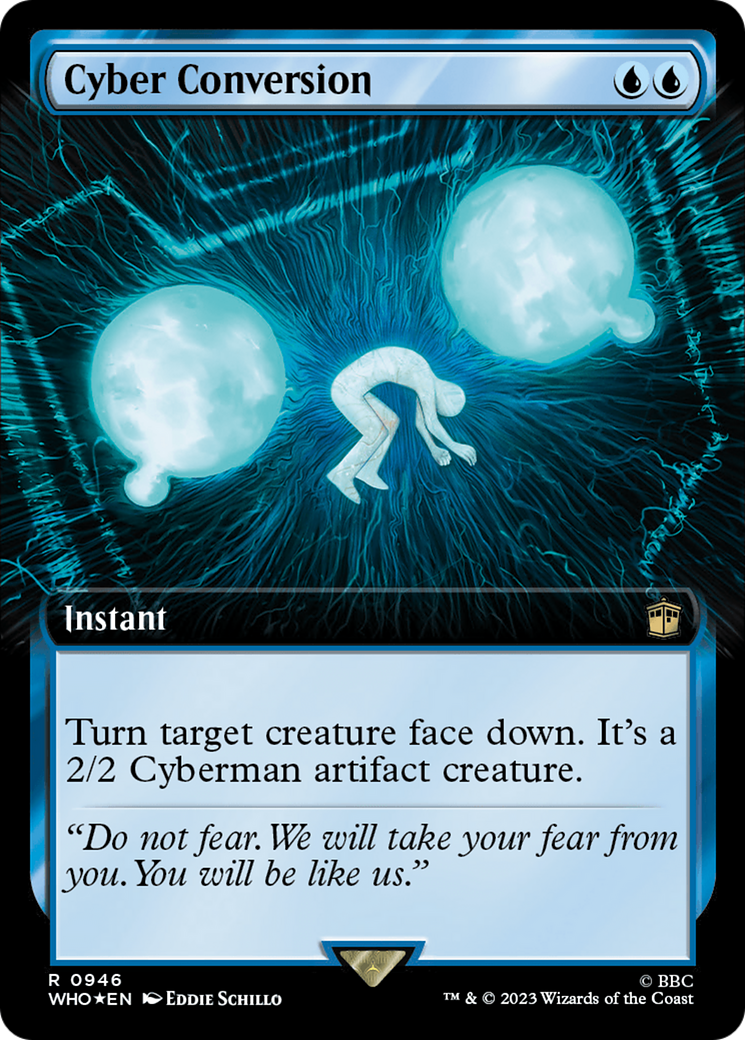 Cyber Conversion (Extended Art) (Surge Foil) [Doctor Who] | Devastation Store