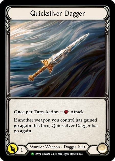 Quicksilver Dagger [LGS112] (Dynasty)  Cold Foil | Devastation Store