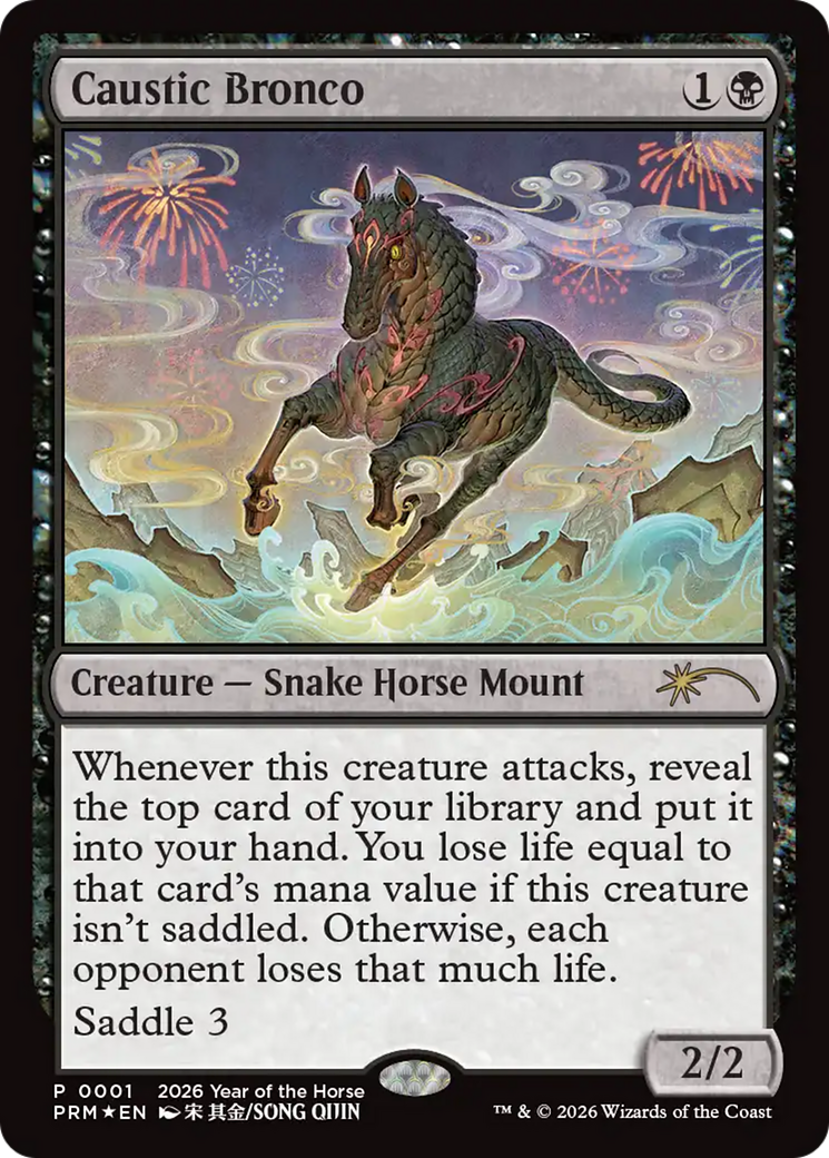 Caustic Bronco (Year of the Horse 2026) [Standard Showdown Promos] | Devastation Store