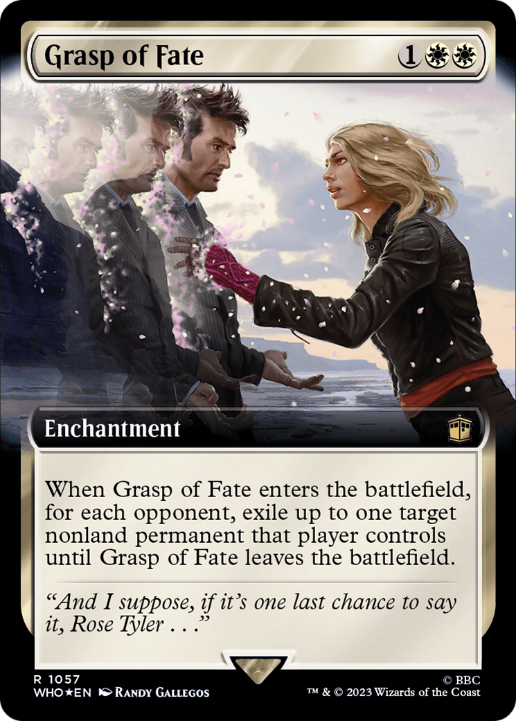 Grasp of Fate (Extended Art) (Surge Foil) [Doctor Who] | Devastation Store