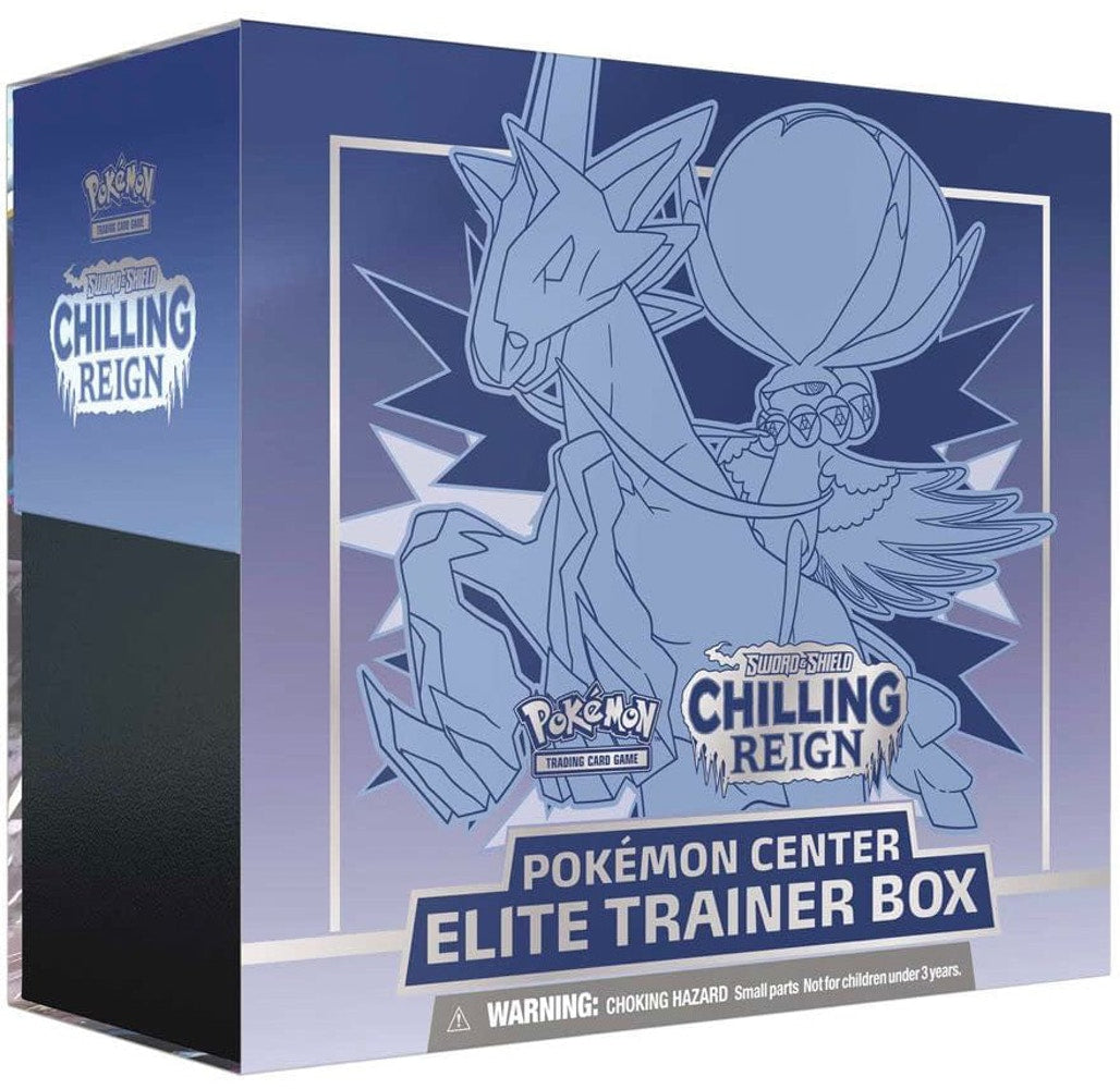 Sword & Shield: Chilling Reign - Elite Trainer Box (Ice Rider Calyrex) (Pokemon Center Exclusive) | Devastation Store