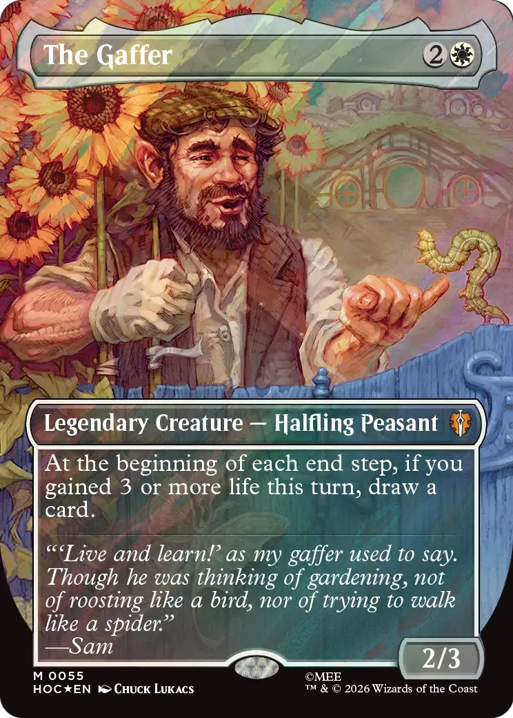 The Gaffer (Borderless) (Surge Foil) [The Hobbit] | Devastation Store