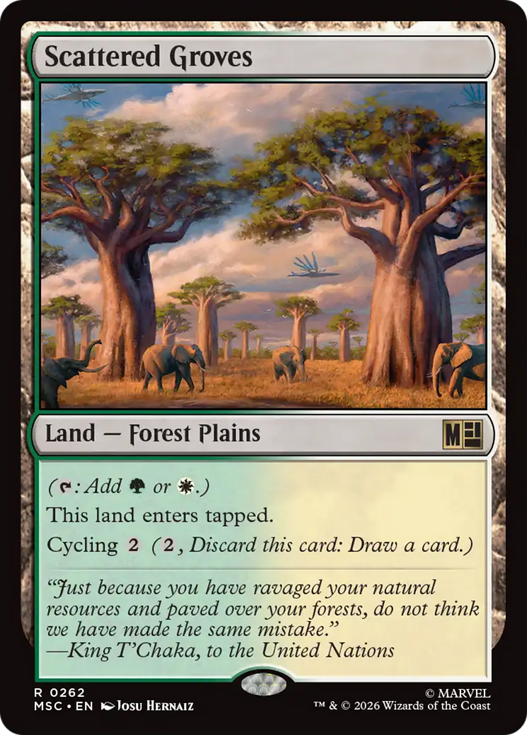 Scattered Groves [Marvel Super Heroes Commander] | Devastation Store
