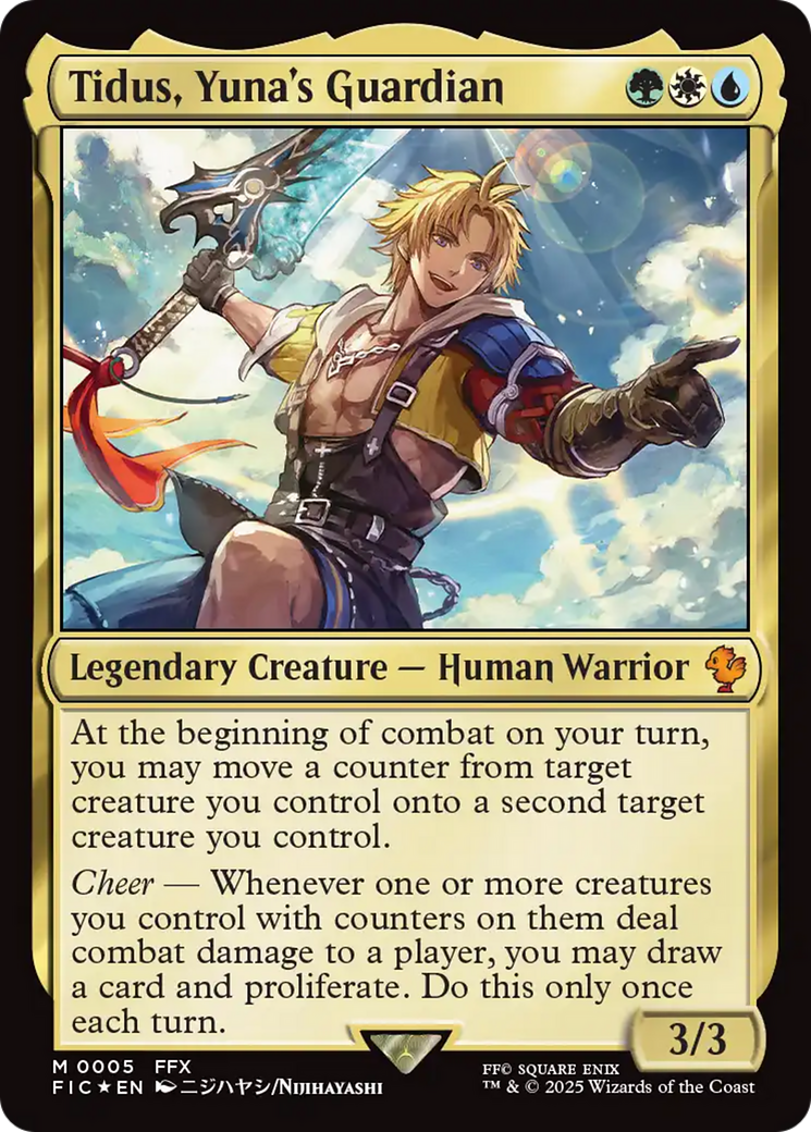 Tidus, Yuna's Guardian [FINAL FANTASY Commander] | Devastation Store