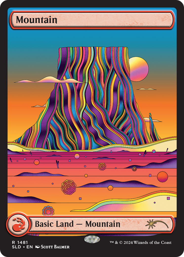 Mountain (1481) [Secret Lair Drop Series] | Devastation Store