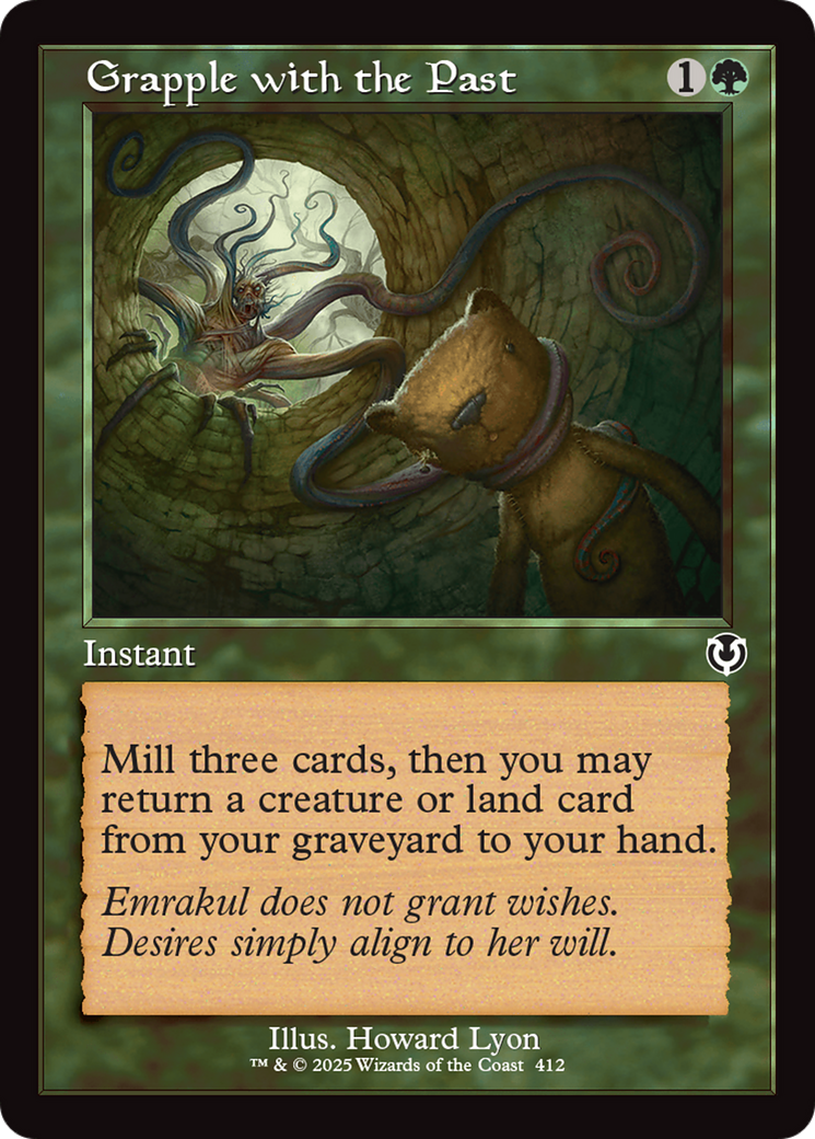 Grapple with the Past (Retro Frame) [Innistrad Remastered] | Devastation Store