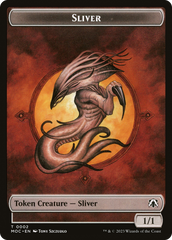Saproling // Sliver Double-Sided Token [The List] | Devastation Store