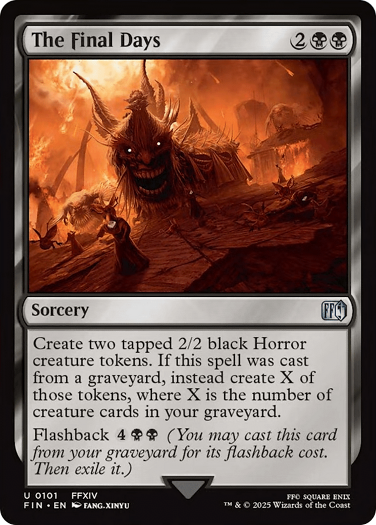 The Final Days [FINAL FANTASY] | Devastation Store