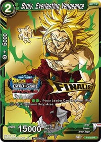 Broly, Everlasting Vengeance (Championship Final 2019) (Finalist) (P-140) [Tournament Promotion Cards] | Devastation Store