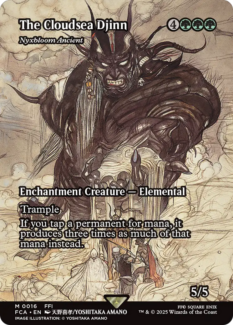 Nyxbloom Ancient - The Cloudsea Djinn (Showcase) [FINAL FANTASY : Through the Ages] | Devastation Store