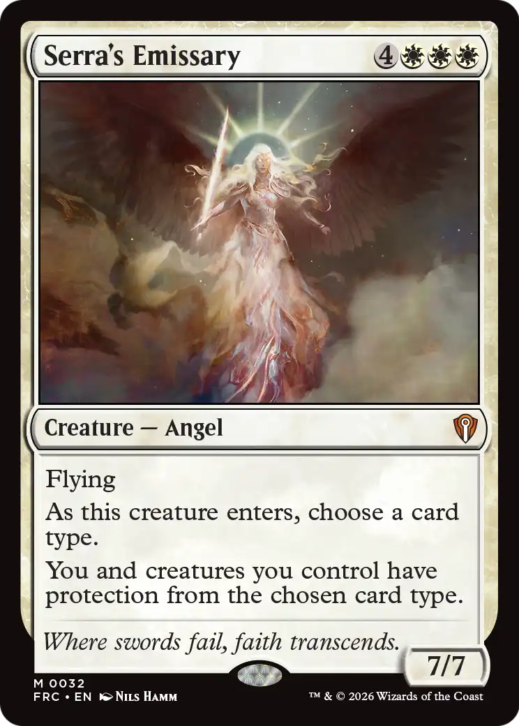 Serra's Emissary [Reality Fracture Commander] | Devastation Store