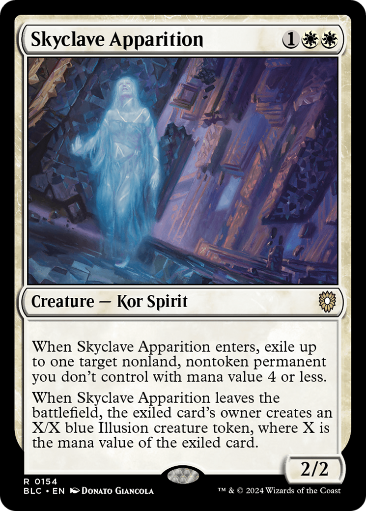 Skyclave Apparition [Bloomburrow Commander] | Devastation Store