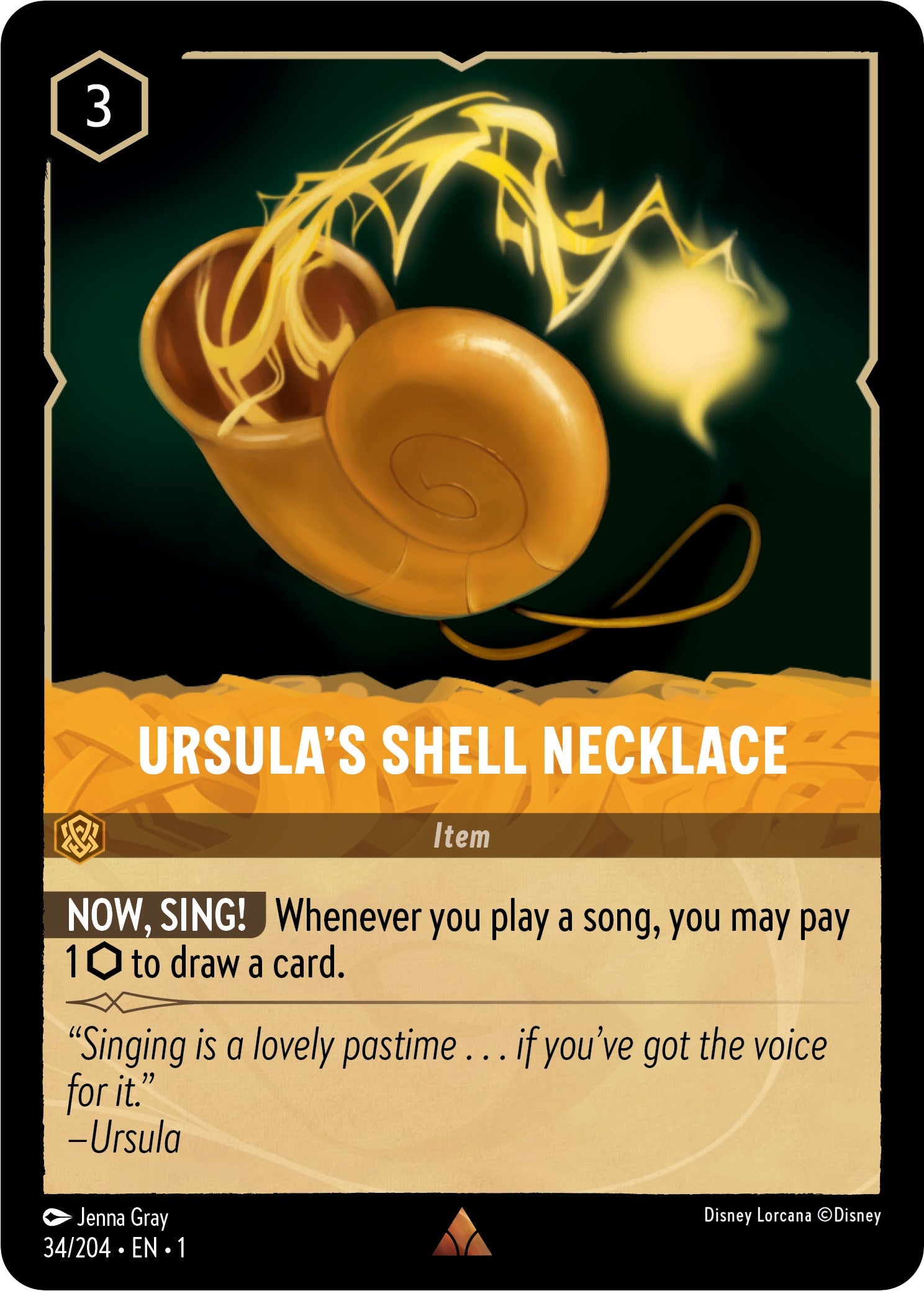 Ursula's Shell Necklace (34/204) [The First Chapter] | Devastation Store