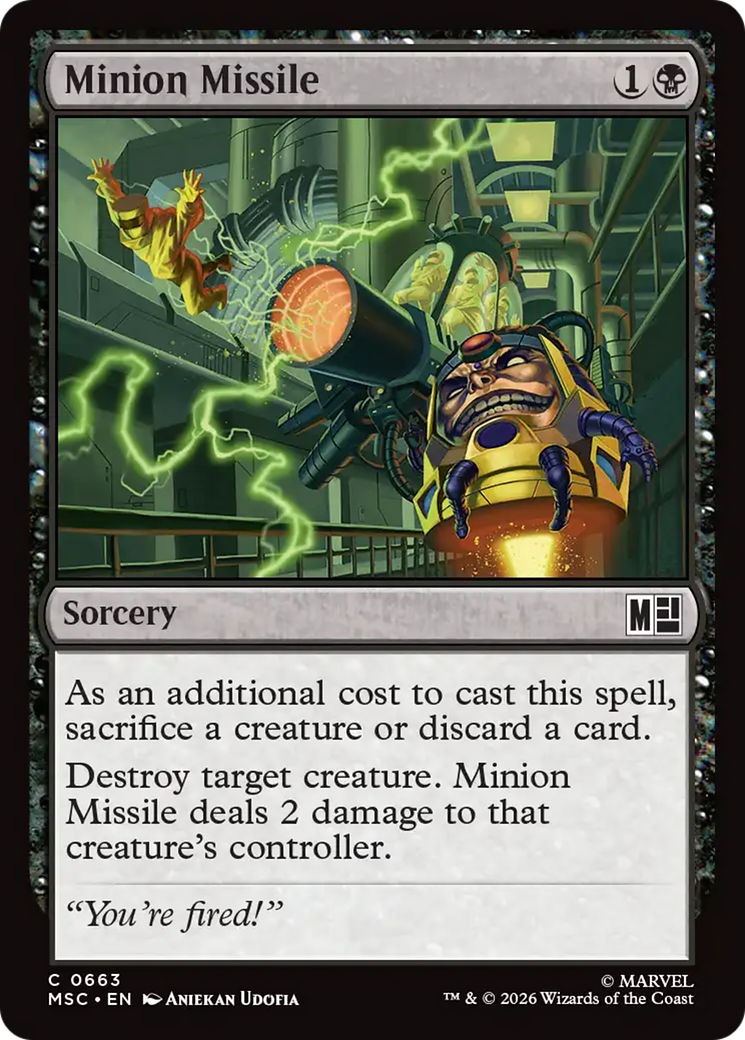 Minion Missile [Marvel Super Heroes Commander] | Devastation Store