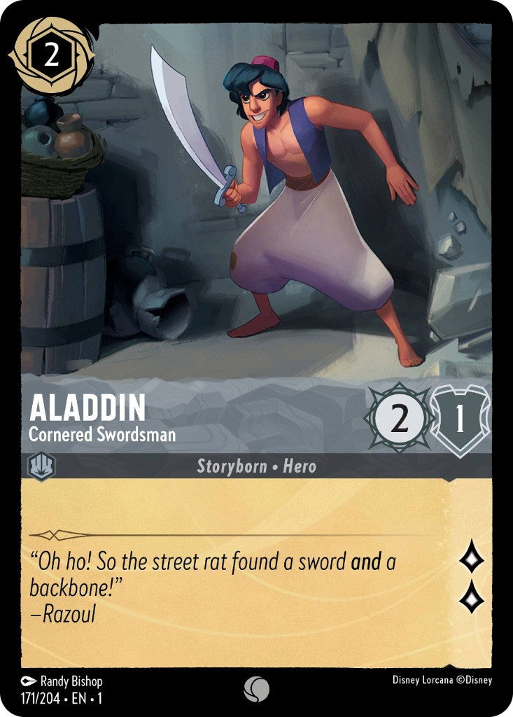 Aladdin - Cornered Swordsman (171/204) [The First Chapter] | Devastation Store