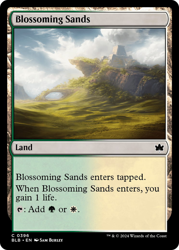 Blossoming Sands [Bloomburrow] | Devastation Store