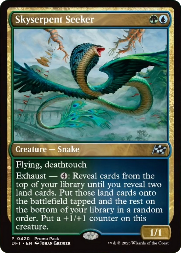 Skyserpent Seeker [Aetherdrift Promos] | Devastation Store