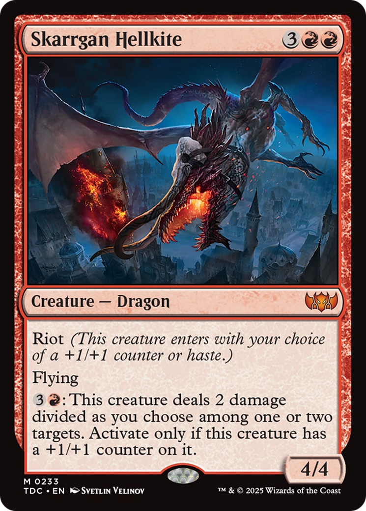 Skarrgan Hellkite [Tarkir: Dragonstorm Commander] | Devastation Store